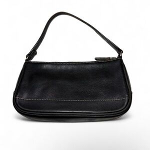 Coach Black Leather Baby Bag